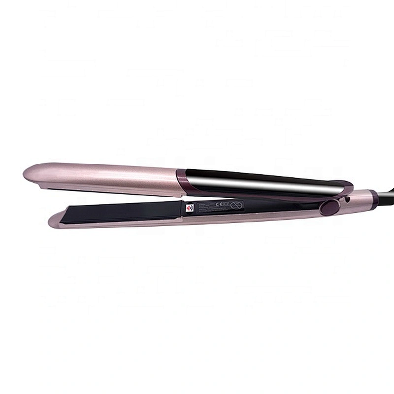 Cheap Titanium Flat Iron Wholesale LED Hair Styling Tools Hair Straightening Brush Hair Straightener