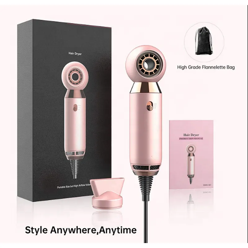 Amazon Wholesale Fashion Sale One Step Hair Dryer 800W Mini Travel Hair Dryer