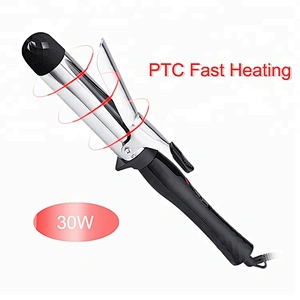 Amazon Hot Selling Private Label PTC Fast Heating Curling Iron Hair Iron Hair Curler