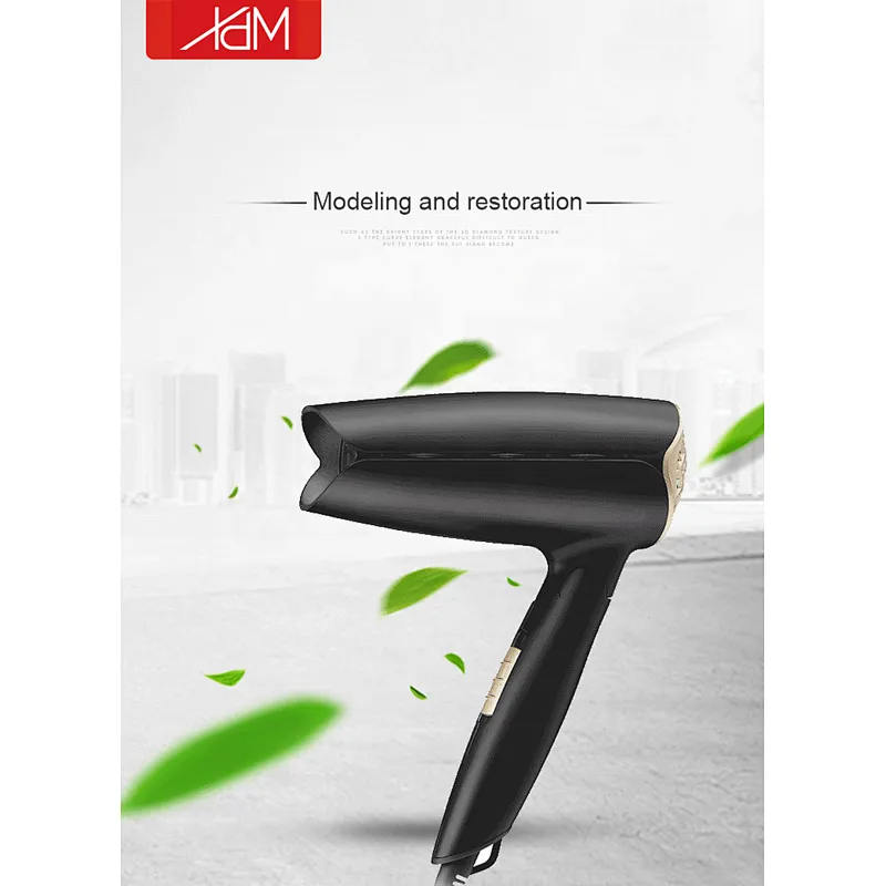 2021 Hot Sale Oem Customized Customs Logo Power Foldable Mini Travel Hair DryerHair Salon Equipment Hair Dryer