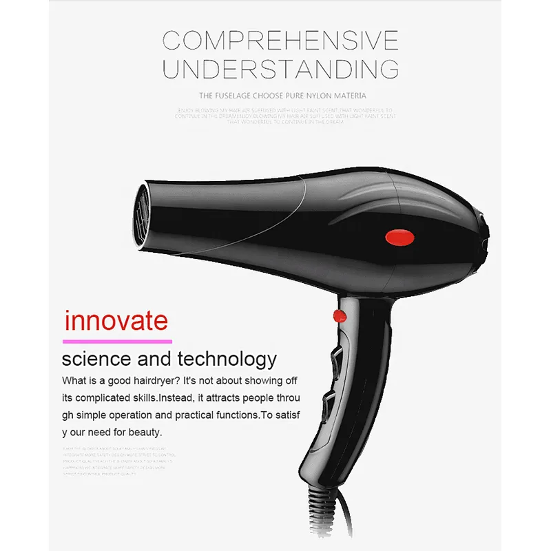 Wholesale Best Price DC Motor High Speed Hair Dryer Professional Blow Dryer Hair Dryer