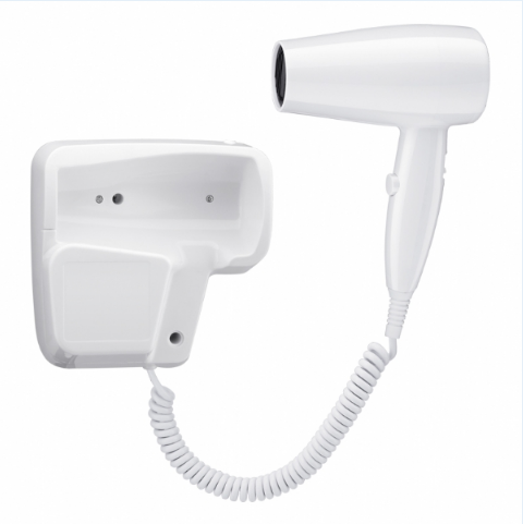 Hotel Supply Items hotel hair dryer wall mounted bathroom plastic hair dryer with holder