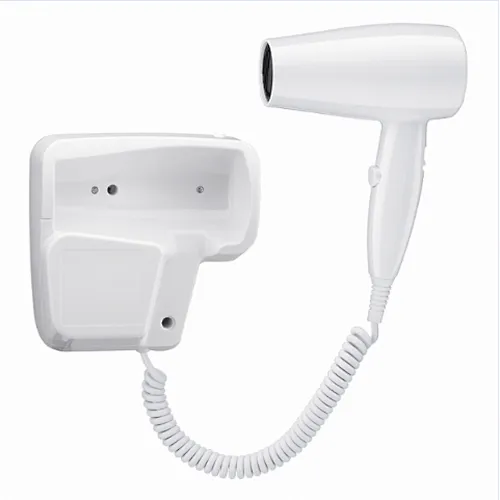Hotel Supply Items hotel hair dryer wall mounted bathroom plastic hair dryer with holder