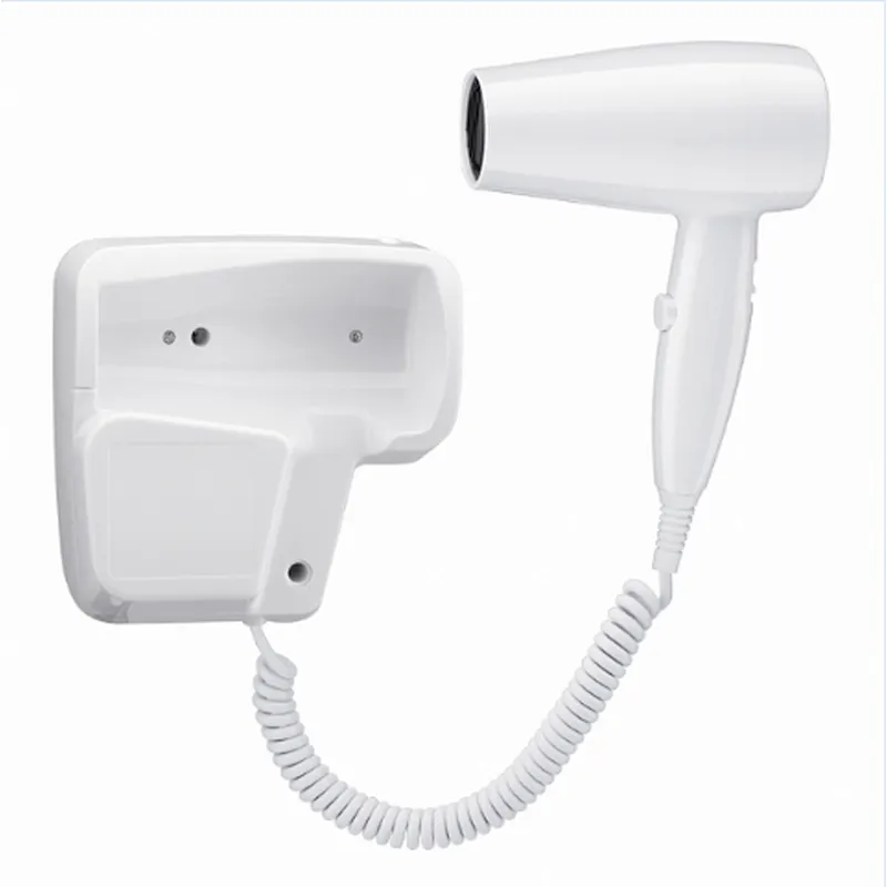 Hotel Supply Items hotel hair dryer wall mounted bathroom plastic hair dryer with holder