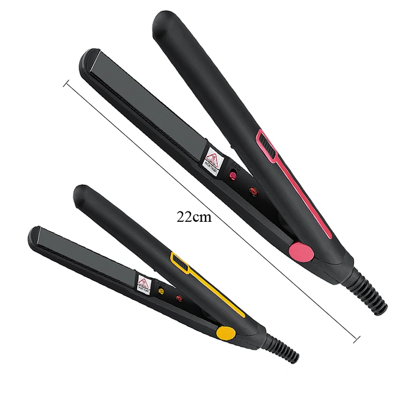 Mini 30W Hair Straightener Black Color PTC Heater Wholesale Steam Ceramic Hair Straightener Aluminum Plate PTC Heating Element