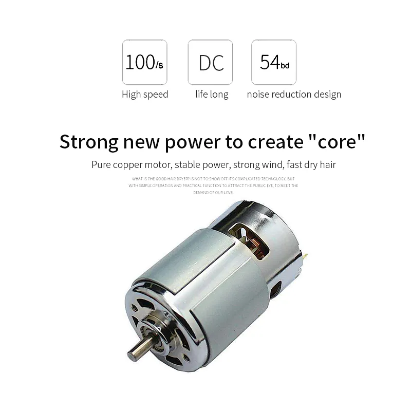Professional DC Motor with Concentrator Home Use Hair Dryer Hair Salon Equipment Hair Dryer