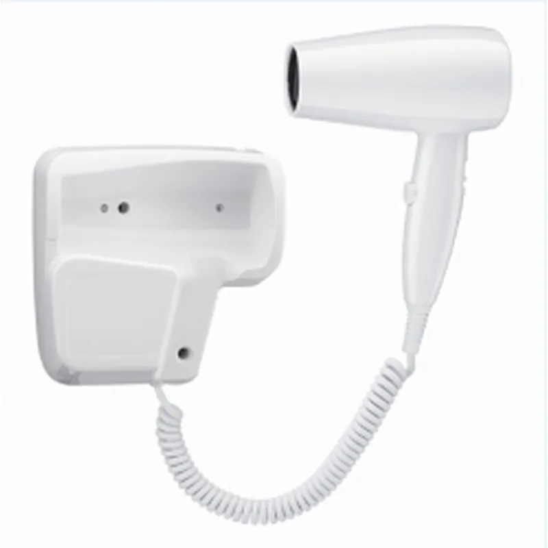 Hotel Supply Items hotel hair dryer wall mounted bathroom plastic hair dryer with holder