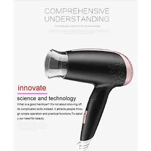 2021 Hot Sale OEM Customized Foldable Mini Travel Hair Dryer Hair Salon Equipment Hair Dryer