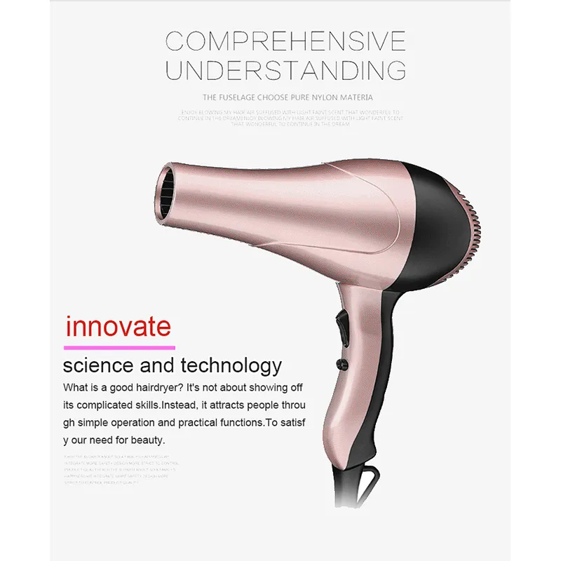 Hot Sale Fashion Design Home Use Hair Dryer Hair Salon Equipment Hair Dryer
