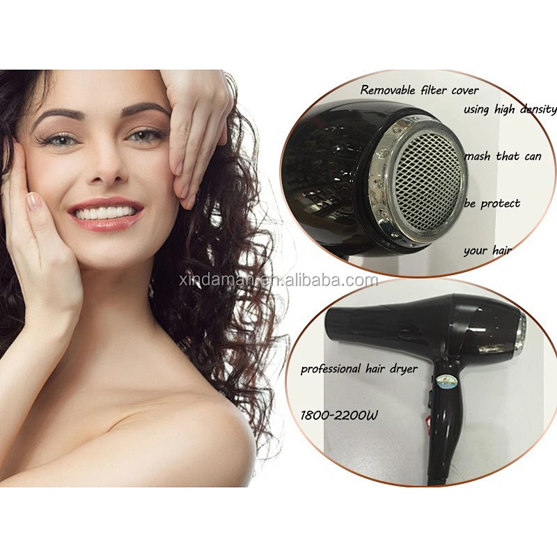 Amazon Hot Selling Hair Dryer OEM Ionic Concentrator Diffuser Comb AC Motor ABS+PC Hair Salon Equipment Hair Dryer Professional