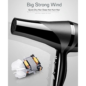 Amazon Hot Selling Hair Dryer OEM Ionic Concentrator Diffuser Comb AC Motor ABS+PC Hair Salon Equipment Hair Dryer Professional