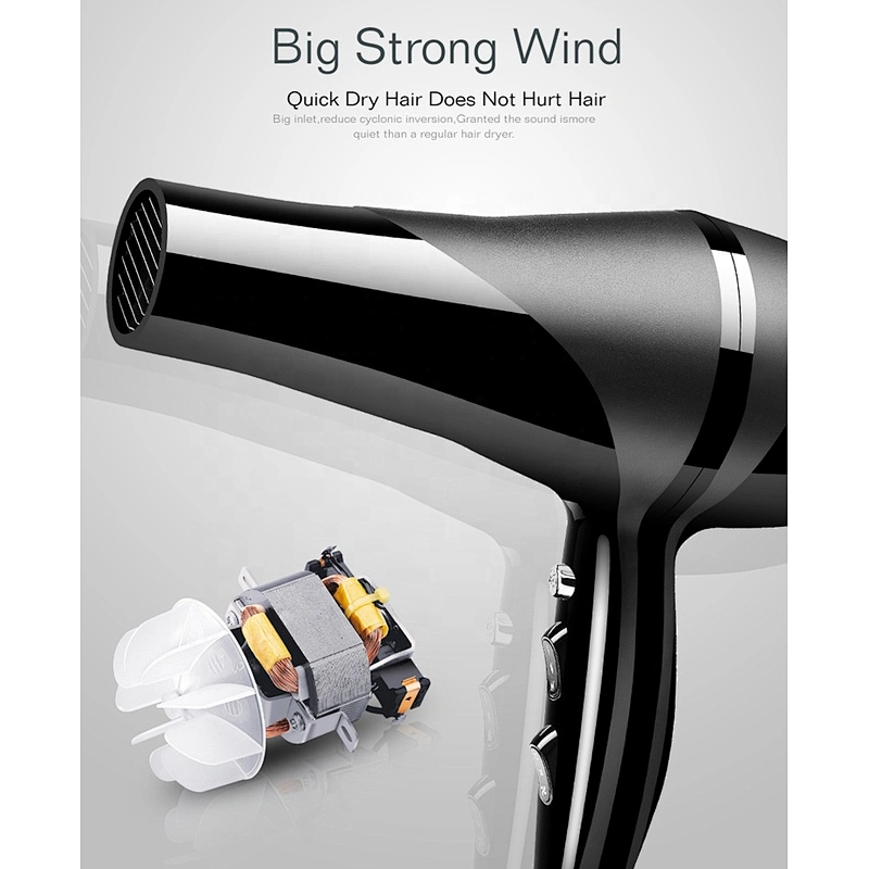 Amazon Hot Selling Hair Dryer OEM Ionic Concentrator Diffuser Comb AC Motor ABS+PC Hair Salon Equipment Hair Dryer Professional