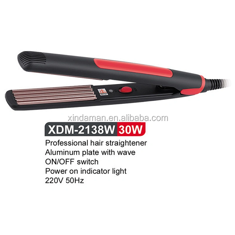 Amazon Hot selling aluminum plate ceramic for optional PTC heating element high quality cheapness hair straightener