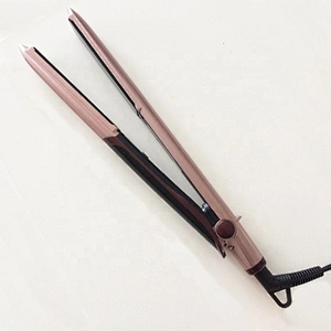 Cheap Titanium Flat Iron Wholesale LED Hair Styling Tools Hair Straightening Brush Hair Straightener