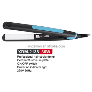 Amazon Hot selling aluminum plate ceramic for optional PTC heating element high quality cheapness hair straightener