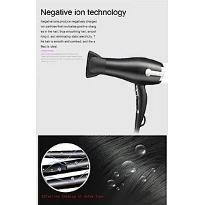 Amazon Hot Sales Professional DC Motor With Concentrator Ionic Function Cool Shot Hair Salon Equipment Blow Dryer Hair Dryer