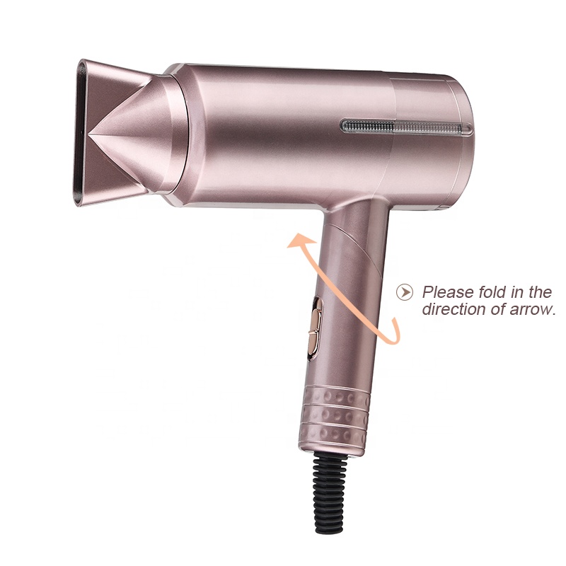 New Fashion Portable Travel Folding Portable Mini Hair Dryer One Step Hair Dryer For Women