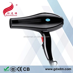 Amazon Wholesale Hair Dryer Professional AC Long Life Salon Hair Blow Dryer Negative Ionic Function Black Color Hair Dryer