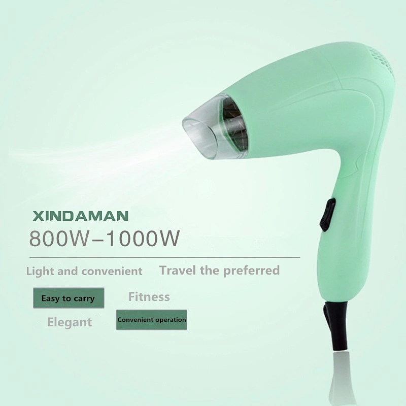Wholesale OEM Foldable Transparent Wind Nose Concentrator Mini Travel Hair Dryer Hair Dryer Professional Hair Dryer