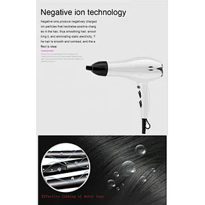 New design OEM AC motor coiled heater Ionic separated function cheapness  Amazon selling customize professional hair dryer