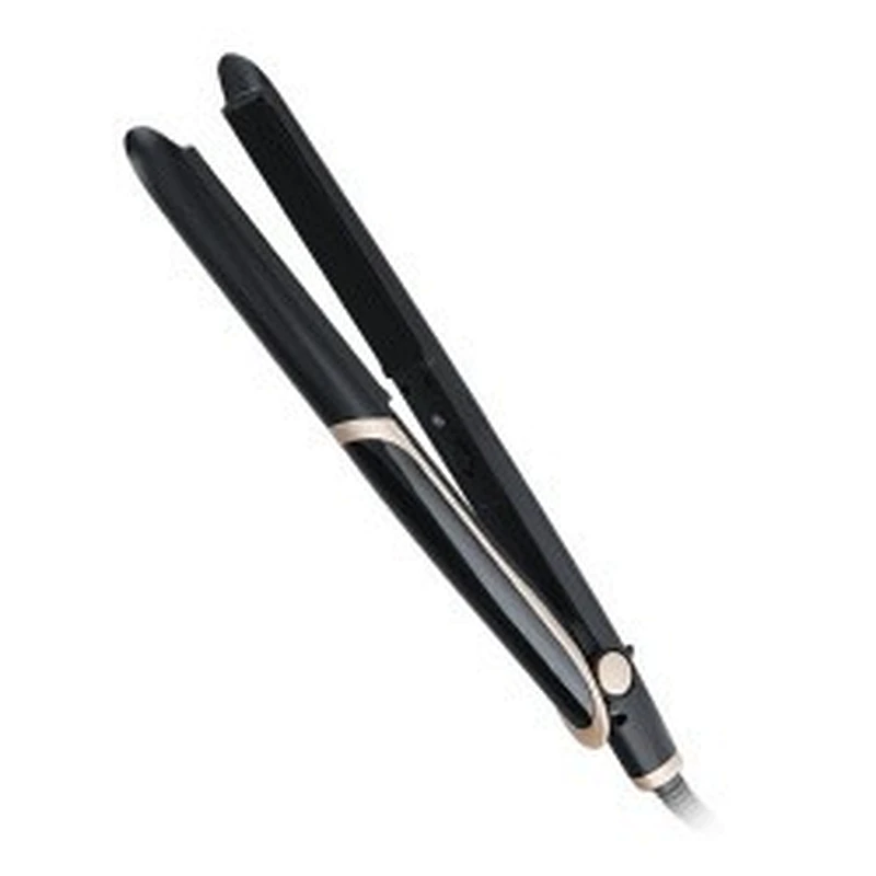 2022 LED Display Hair Curler Gold Titanium Plate 2 in 1 Gorgeous Hair Straightener