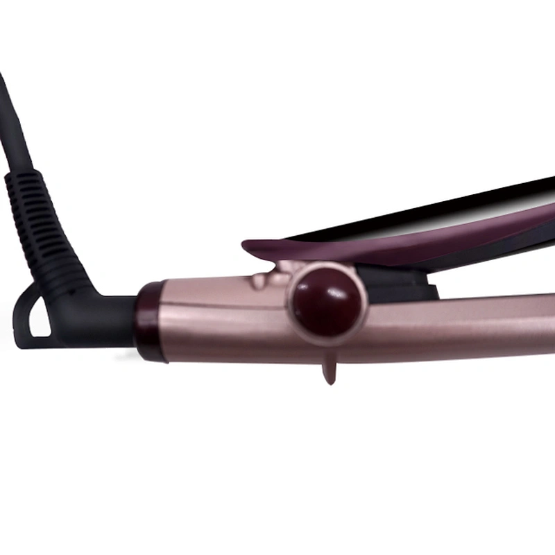 Cheap Titanium Flat Iron Wholesale LED Hair Styling Tools Hair Straightening Brush Hair Straightener