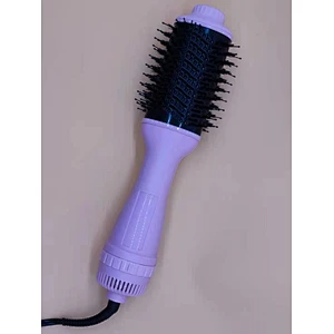3 in 1 Ionic One Step Hair Dryer & Volumizer Styler Hot Air Brush Hair Dryer Brush With 360°C Swivel Power Card
