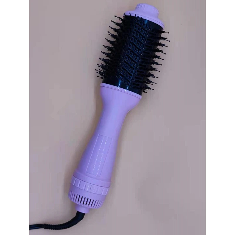 3 in 1 Ionic One Step Hair Dryer & Volumizer Styler Hot Air Brush Hair Dryer Brush With 360°C Swivel Power Card