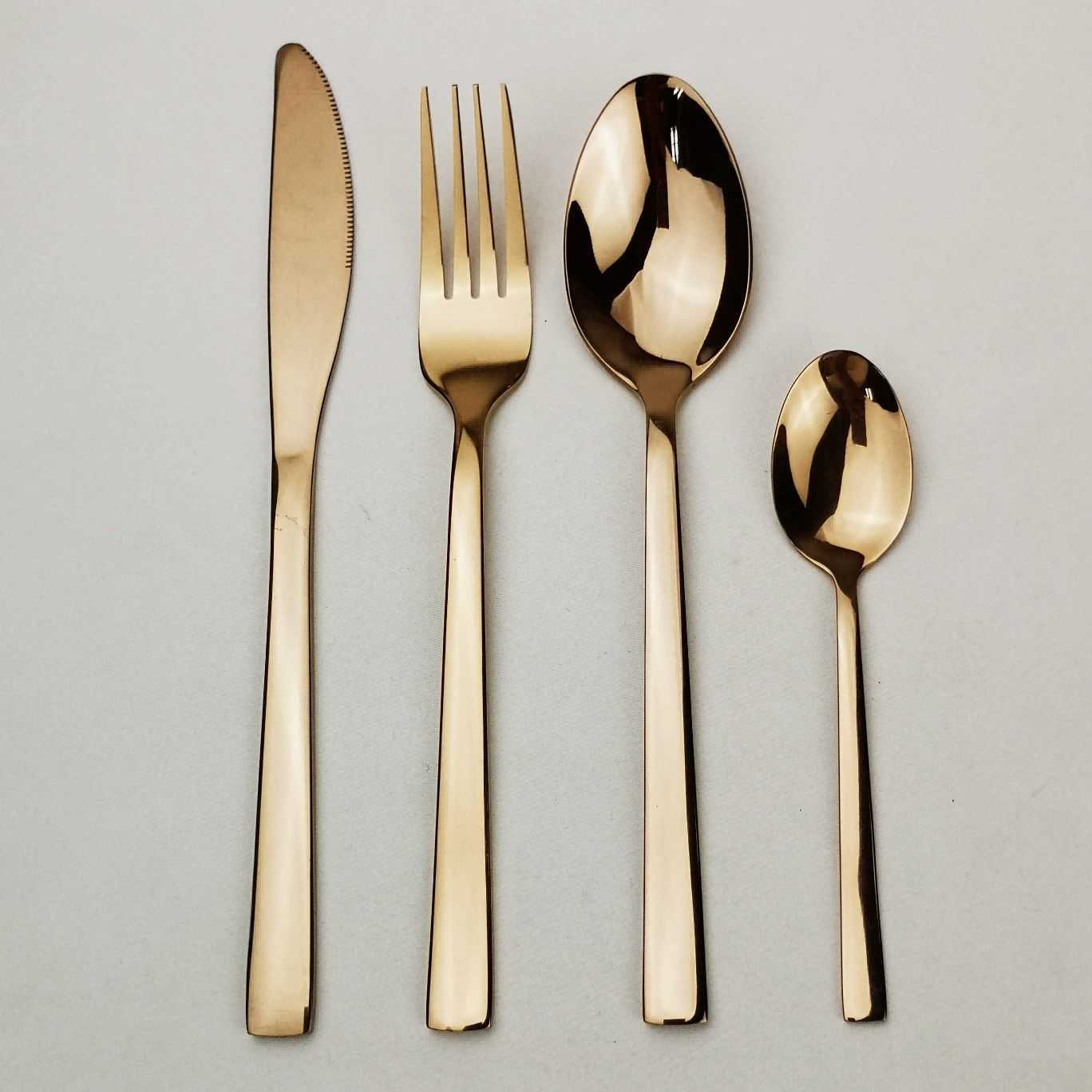 Stainless steel cultery set