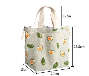 100% Cotton Lunch Bag