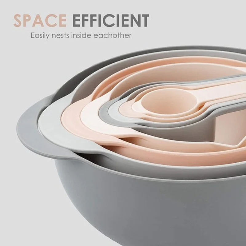 8pk Kitchen Mixing Bowl Set