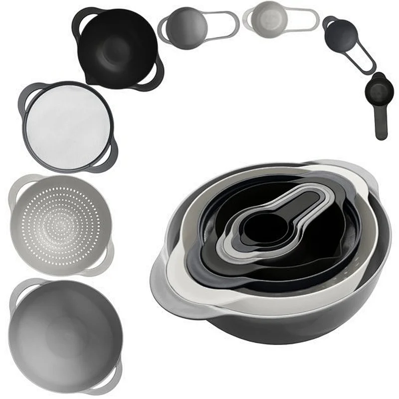 8pk Kitchen Mixing Bowl Set