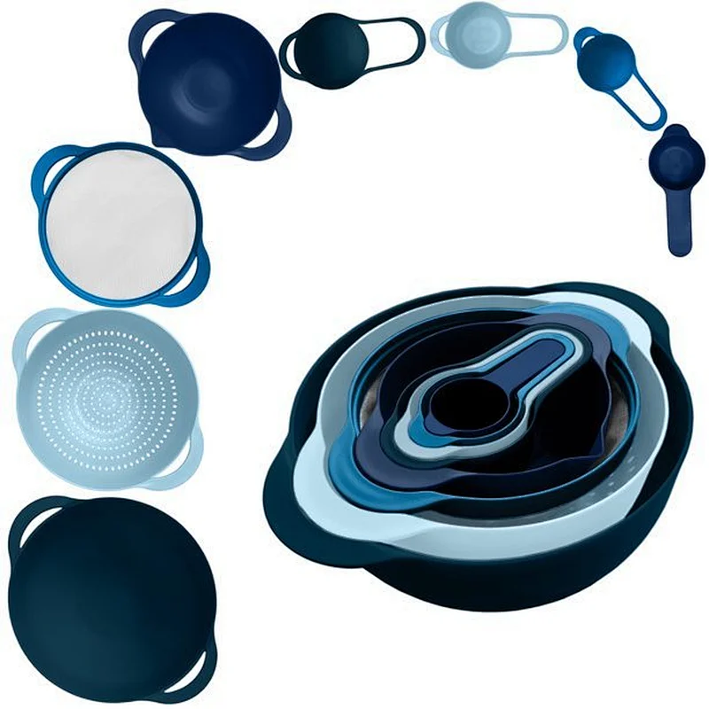 8pk Kitchen Mixing Bowl Set