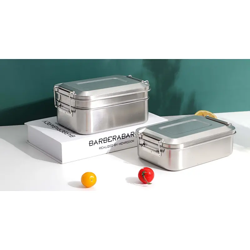 Stainless steel single layer lunch box