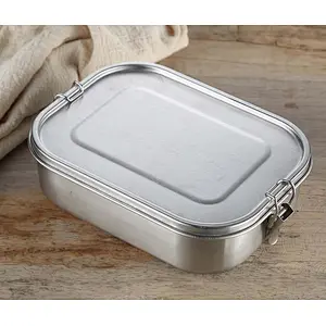Sealed rectangular lunch box
