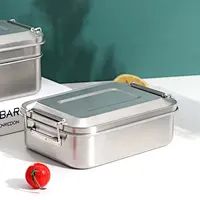 Stainless steel single layer lunch box