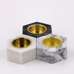 Marble Candle Jar