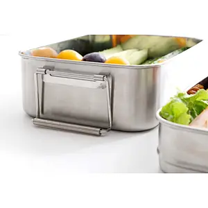 Stainless steel single layer lunch box