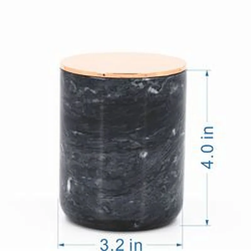 Marble Candle Jar