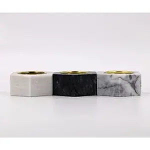 Marble Candle Jar
