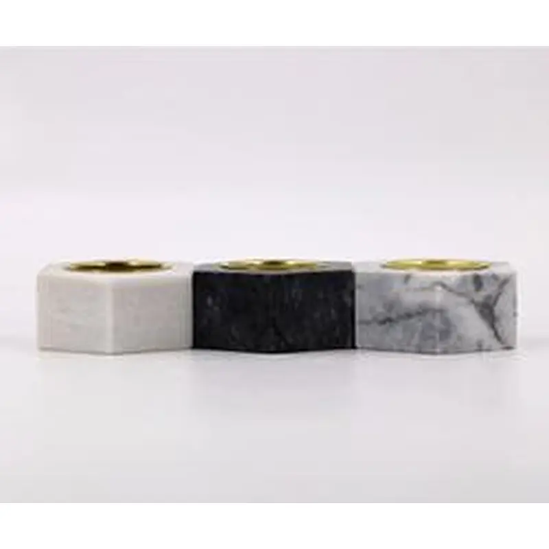 Marble Candle Jar