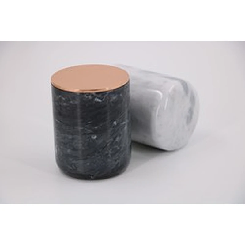 Marble Candle Jar