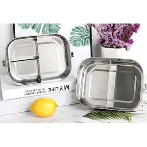 Sealed rectangular lunch box