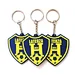 Wholesale cute keychain custom logo 3d soft pvc brand name silicone keyring llaveros chaveiro key chain rubber kawaii keychains