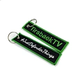 embroidery keychain