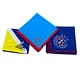 Custom summer common-use sizes company brand logo plain polyester fabric kids adult scout neckerchief