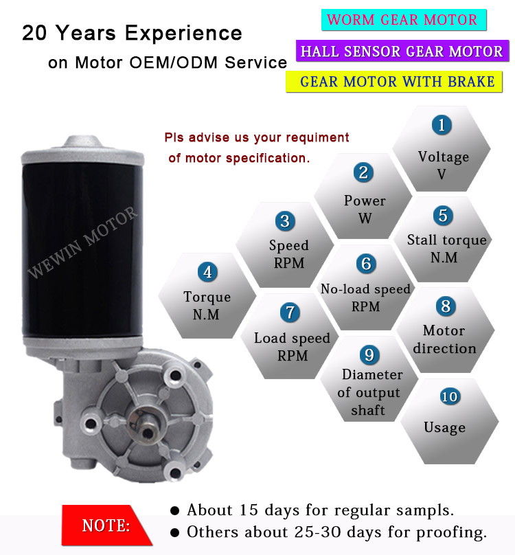 Dc Gear Motor Manufactures