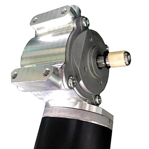 12V 24V 36V 50W 100W carbon brush gear DC motor 63mm