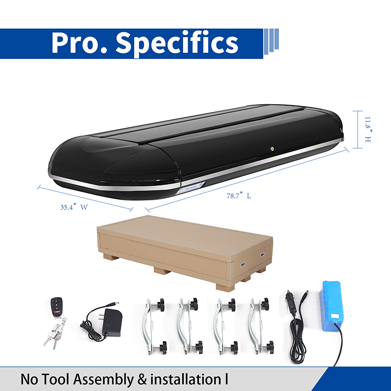 Car Roof Tent Box