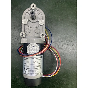 12v 24v 36v carbon brush gear DC motor 49mm